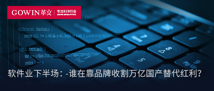 软件业下半场：谁在靠品牌收割万亿国产替代红利？