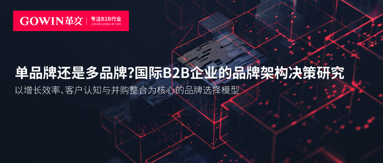 单品牌还是多品牌？国际B2B企业的品牌架构决策研究:从Salesforce、SAP、Rockwell